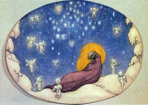 Music and poetry in progress med Luciavaka och fred