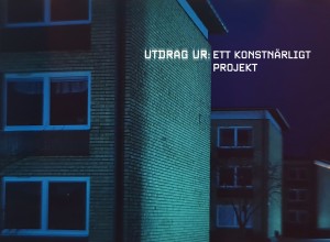 utdragurettkonstnrligtprojekt